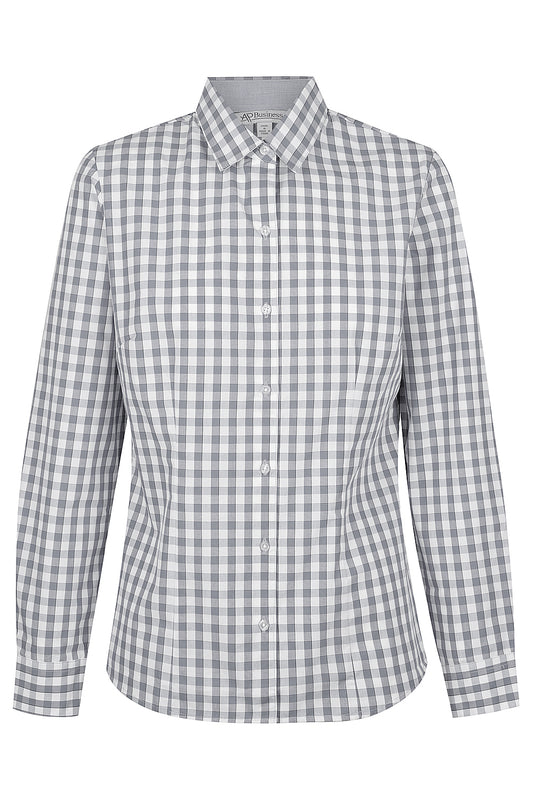 DEVONPORT LADY SHIRT LONG SLEEVE RUNOUT - V2908L