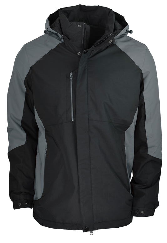 NAPIER MENS JACKETS - V1518 - BLACK/GREY