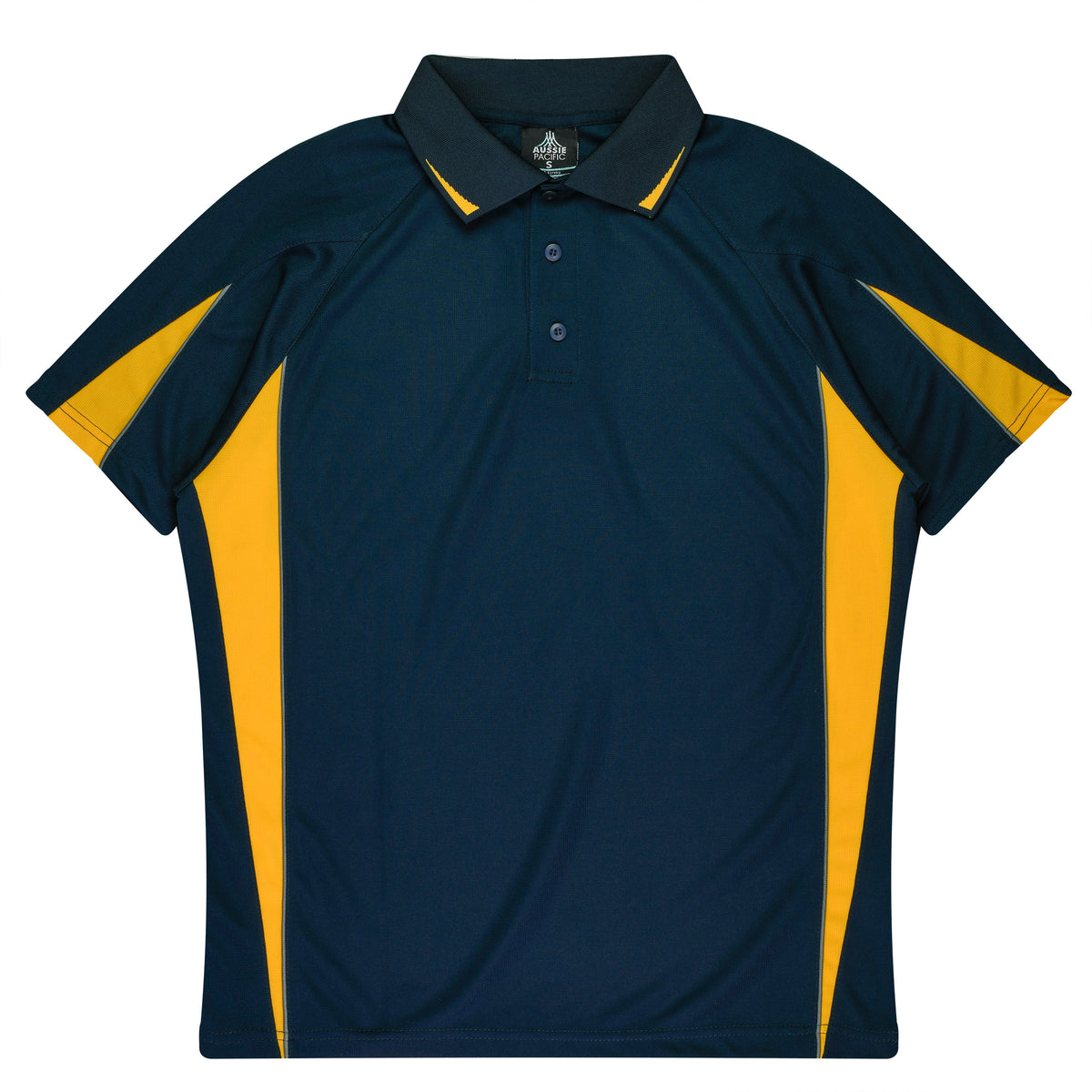 EUREKA KIDS POLOS - V3304 - NAVY/GOLD