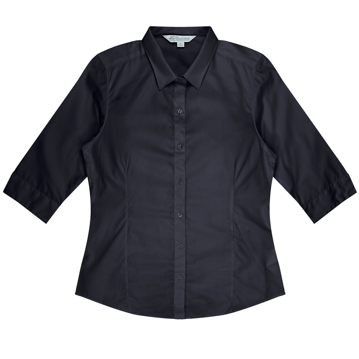 KINGSWOOD LADY SHIRT 3/4 SLEEVE - V2910T - BLACK