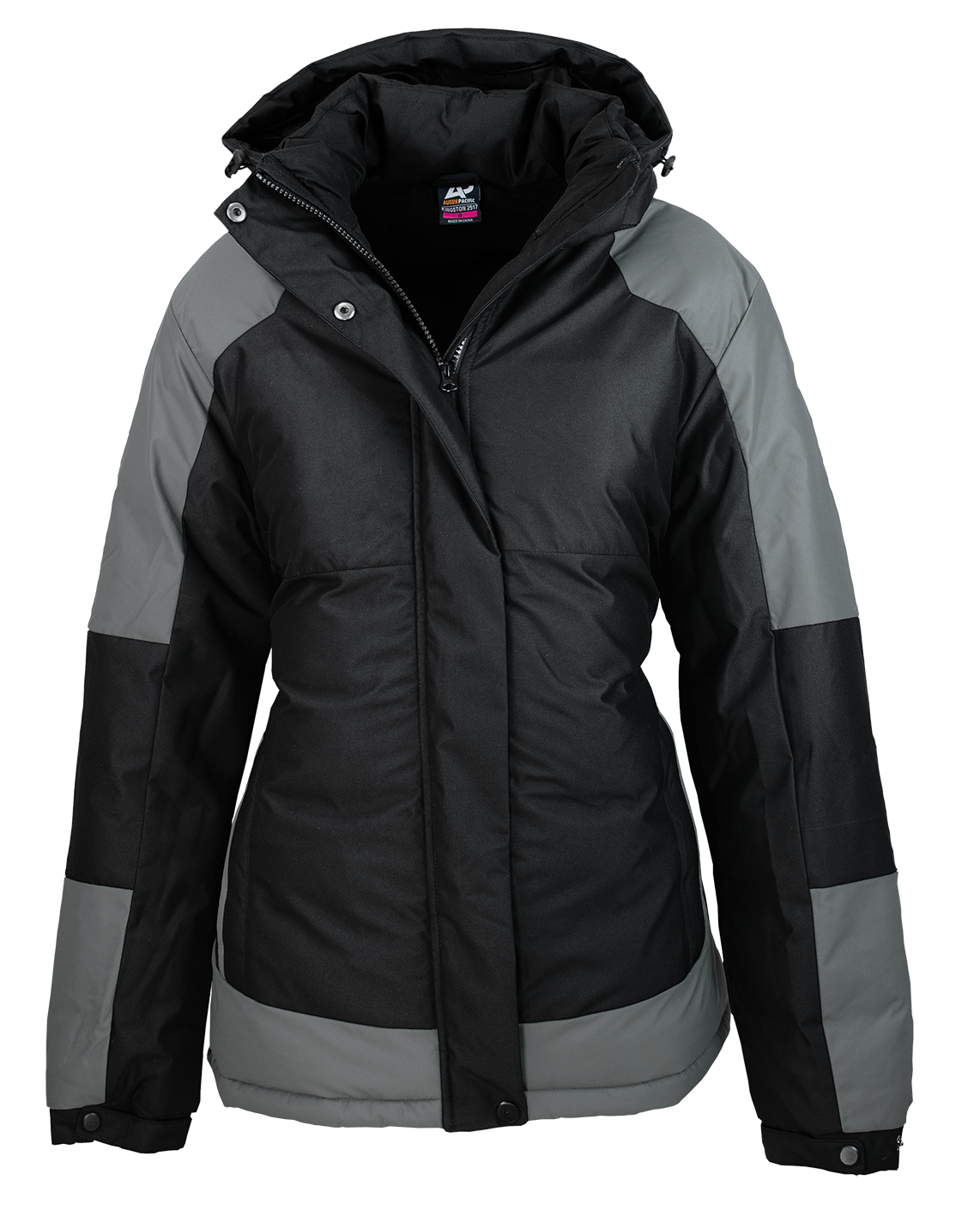 KINGSTON LADY JACKETS RUNOUT - V2517 - BLACK/GREY