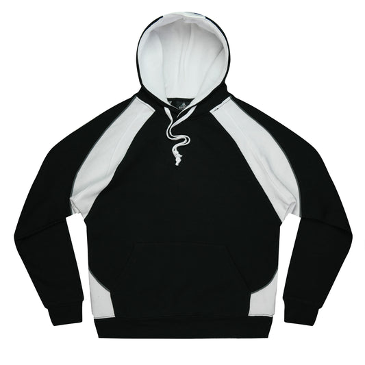 HUXLEY MENS HOODIES - V1509 - BLACK/WHITE/ASHE