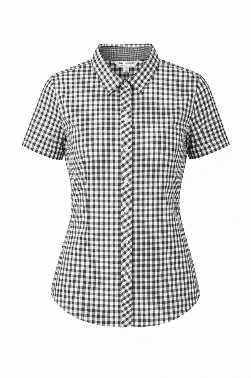 BRIGHTON LADY SHIRT SHORT SLEEVE - V2909S - BLACK