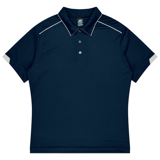 CURRUMBIN KIDS POLOS - V3320 - NAVY/WHITE