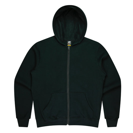 QUEENSCLIFF ZIP KIDS HOODIES - V3528 - BLACK