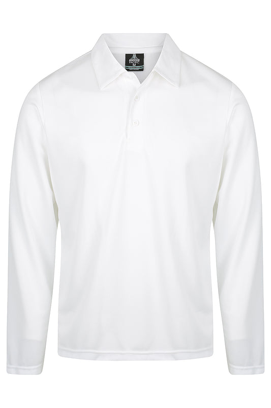 BOTANY MENS POLOS - V1316 - WHITE