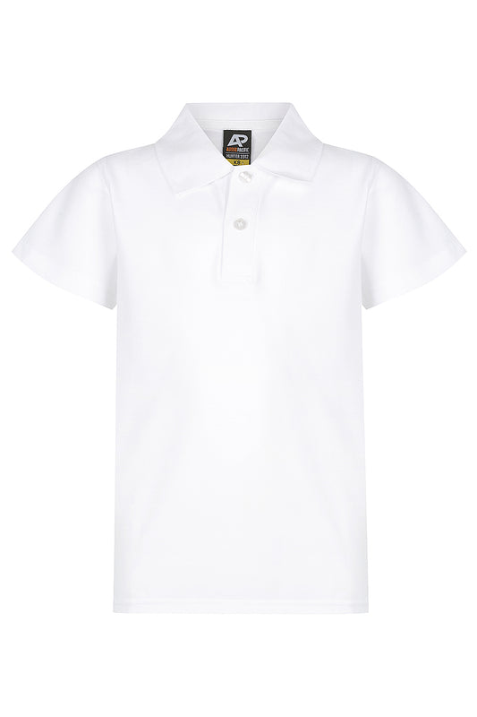 HUNTER KIDS POLOS - V3312 - WHITE