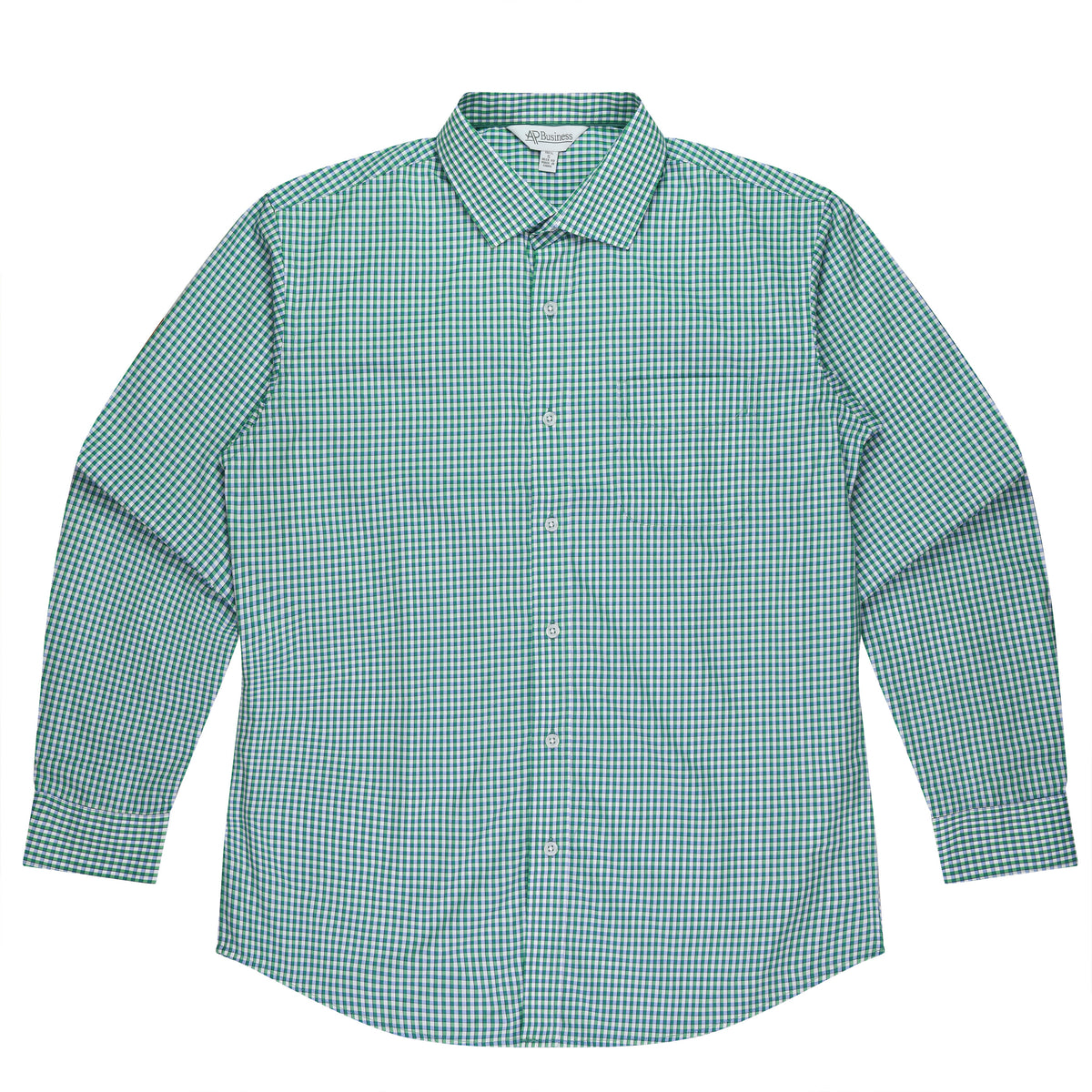 EPSOM MENS SHIRT LONG SLEEVE - V1907L - EMERALD