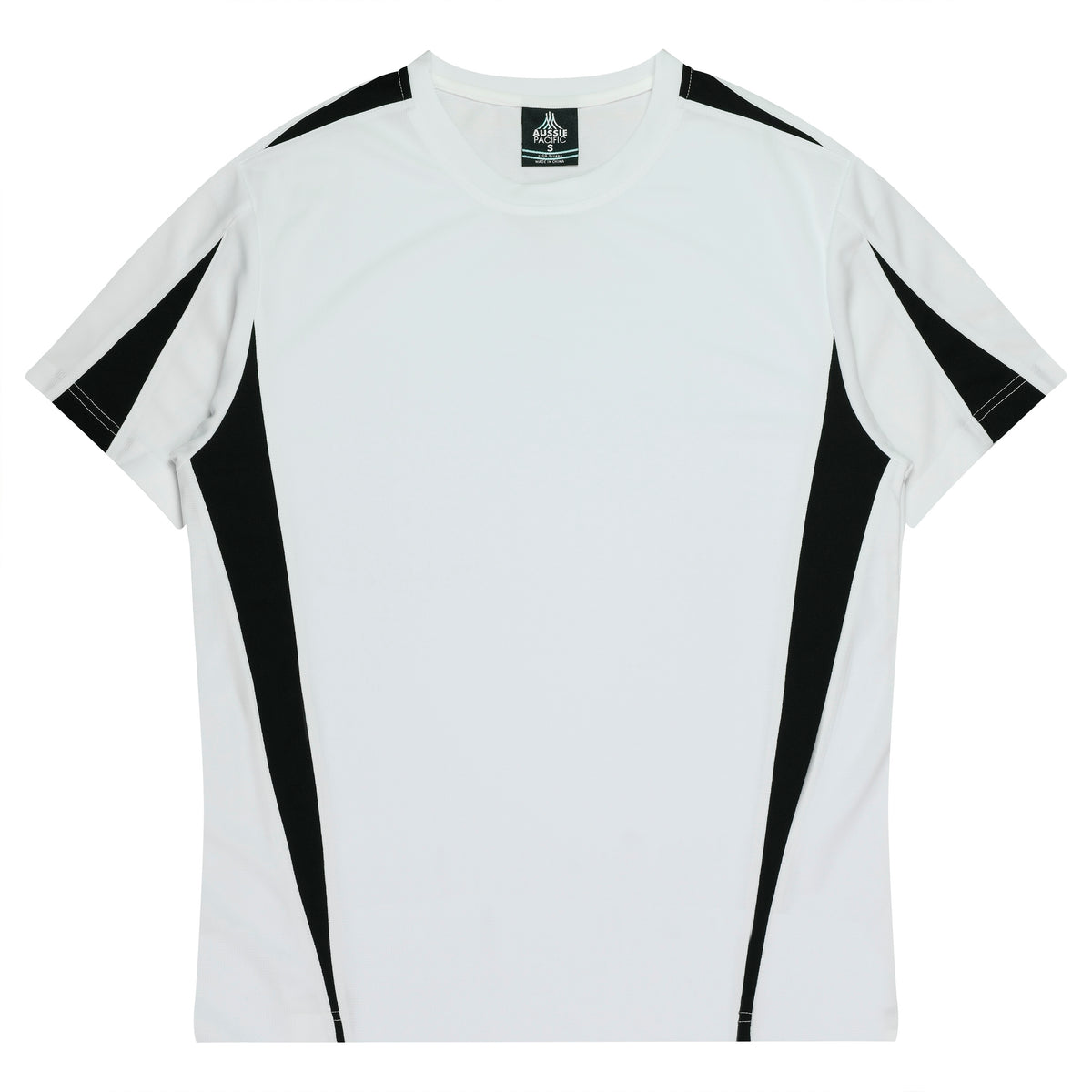 EUREKA KIDS TEES RUNOUT - V3204 - WHITE/BLACK