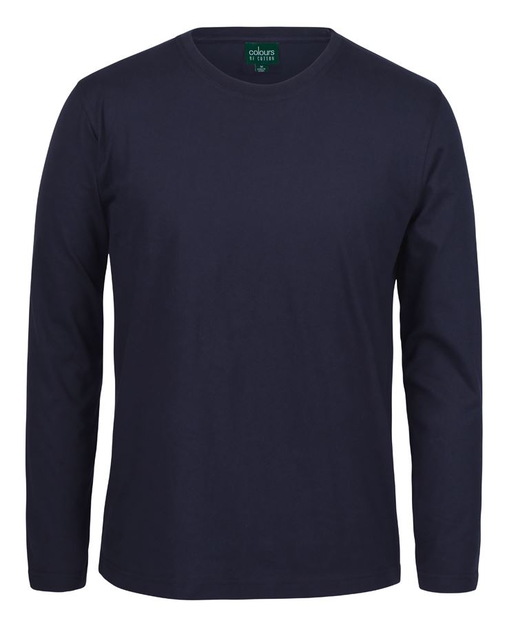 JB's L/S NON CUFF TEE NAVY