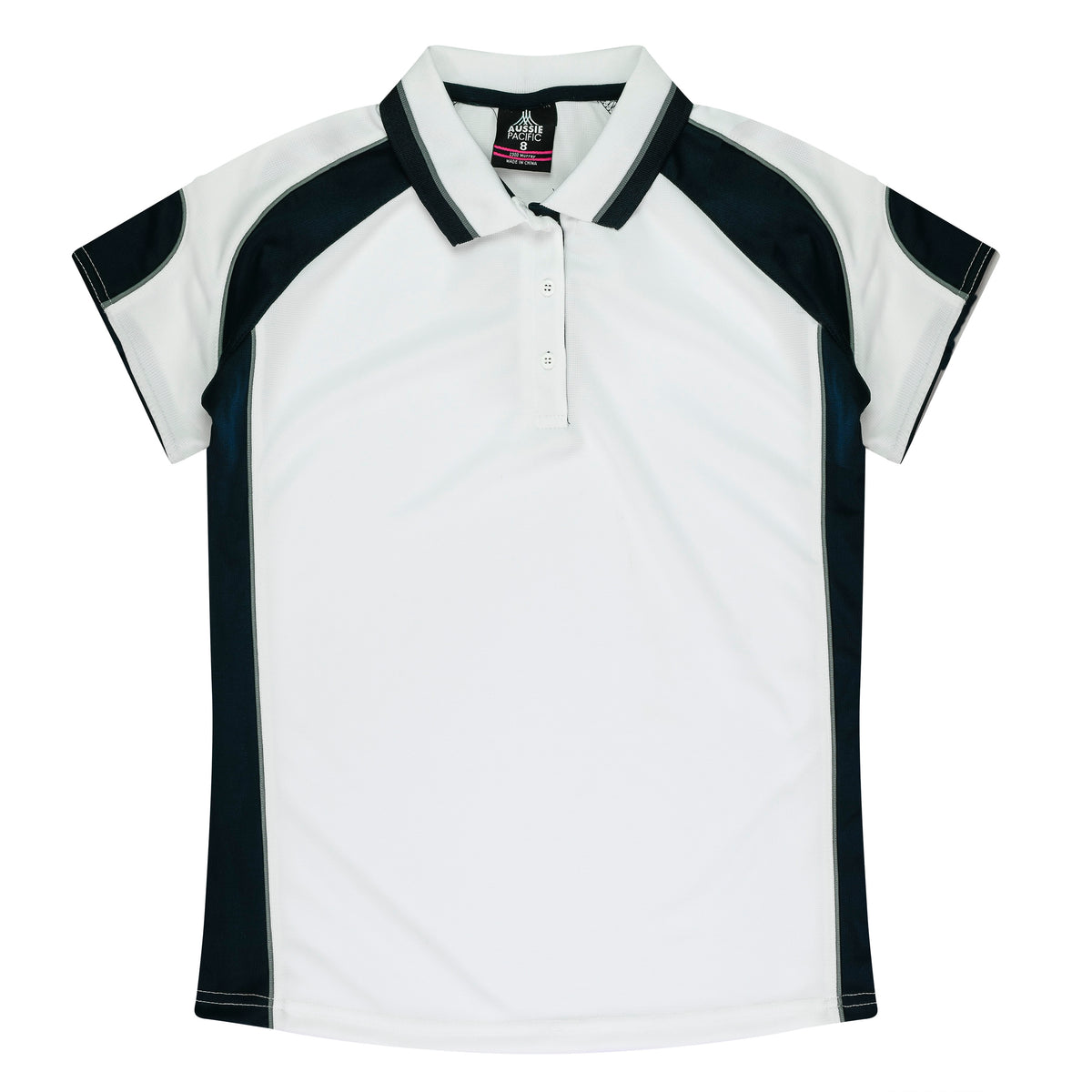 MURRAY LADY POLOS - V2300 - WHITE/NAVY