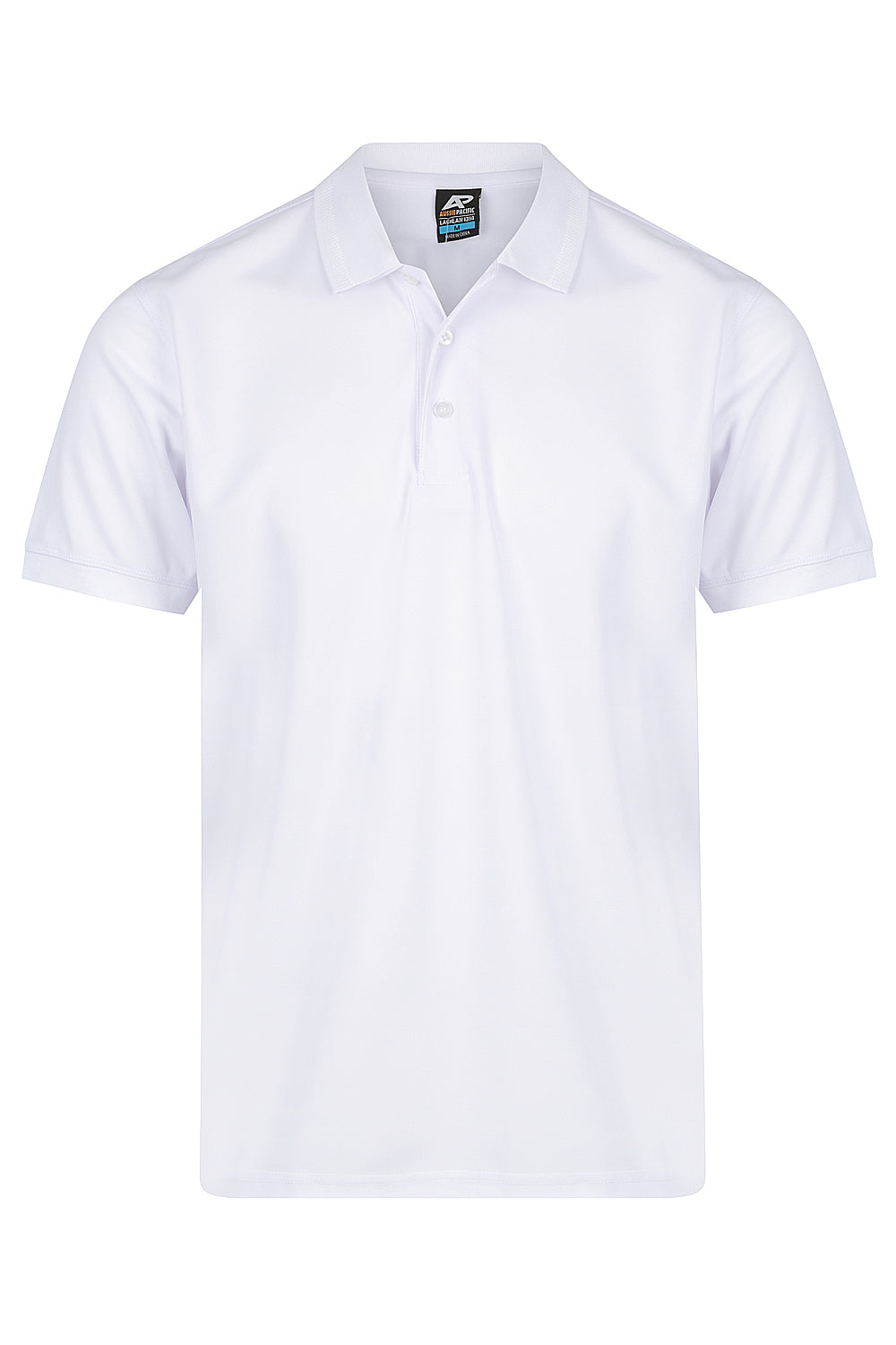 LACHLAN MENS POLOS - V1314 - WHITE
