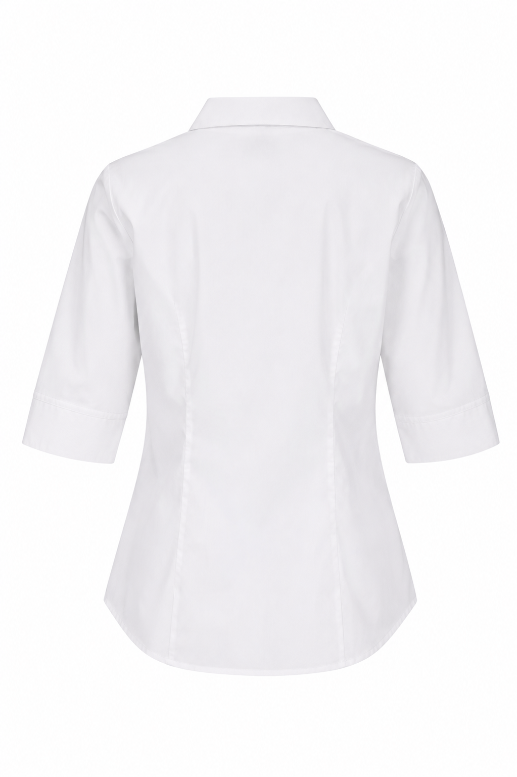 MOSMAN LADY SHIRT 3/4 SLEEVE - V2903T - WHITE