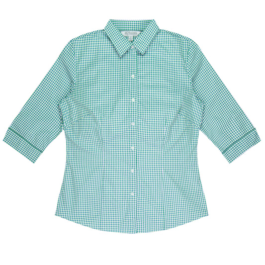 EPSOM LADY SHIRT 3/4 SLEEVE - V2907T - EMERALD