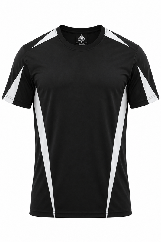 EUREKA MENS TEES - V1204 - BLACK/WHITE