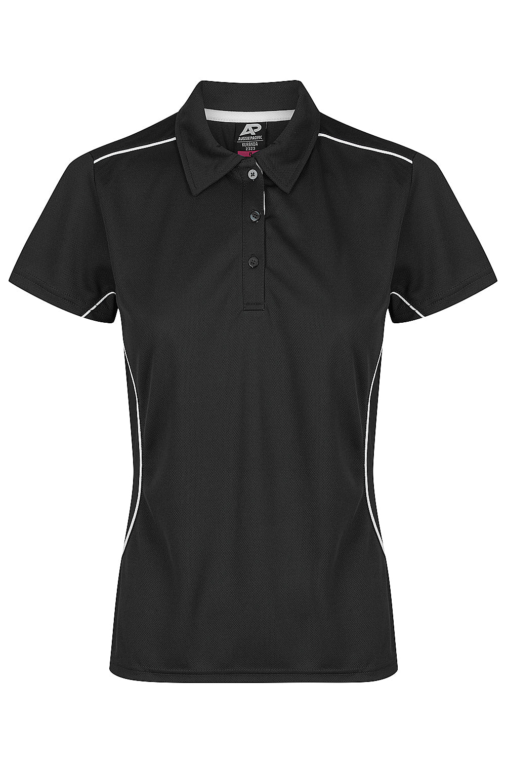KURANDA LADY POLOS - V2323 - BLACK/WHITE