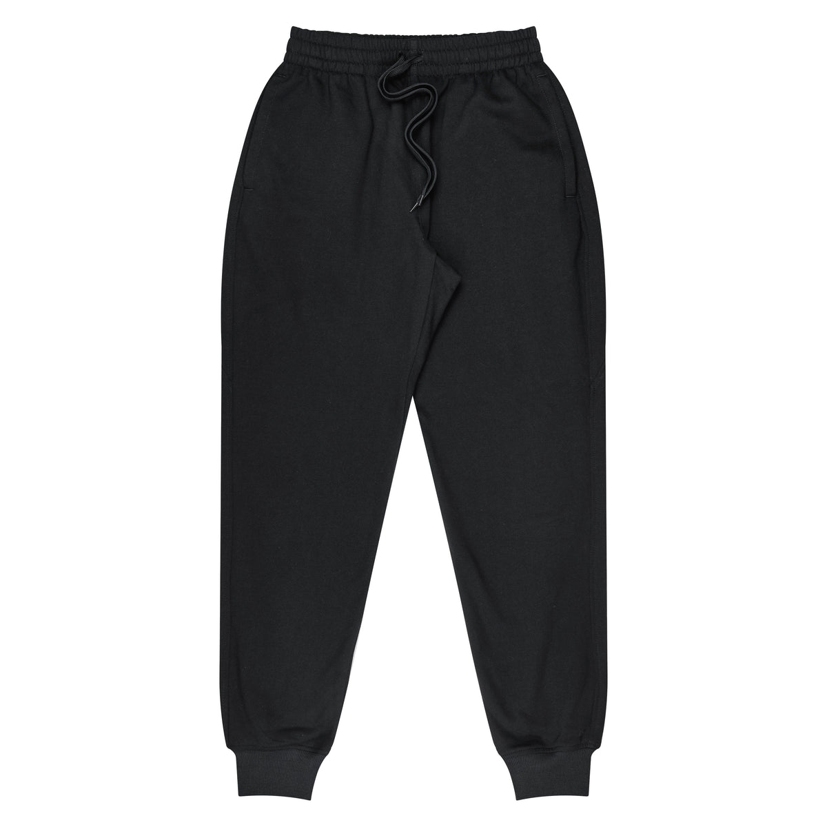 TAPERED FLEECE MENS PANTS - V1608 - BLACK