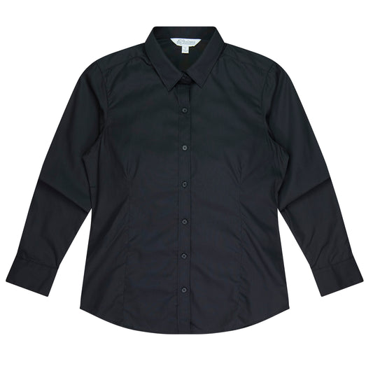 KINGSWOOD LADY SHIRT LONG SLEEVE - V2910L - BLACK