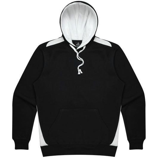 PATERSON MENS HOODIES - V1506 - BLACK/WHITE
