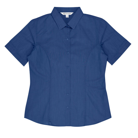 BELAIR LADY SHIRT SHORT SLEEVE RUNOUT - V2905S - NAVY