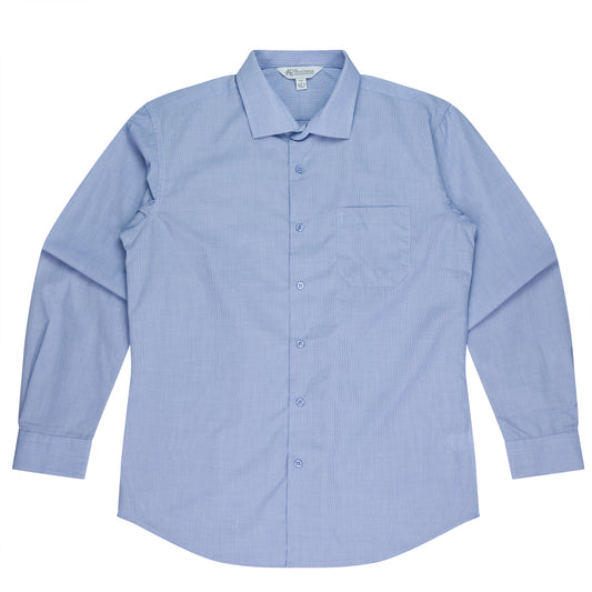 GRANGE MENS SHIRT LONG SLEEVE RUNOUT - V1902L