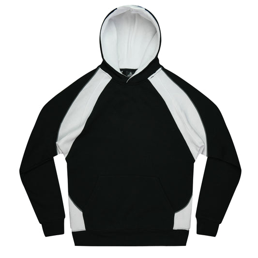 HUXLEY KIDS HOODIES - V3509 - BLACK/WHITE/ASHE