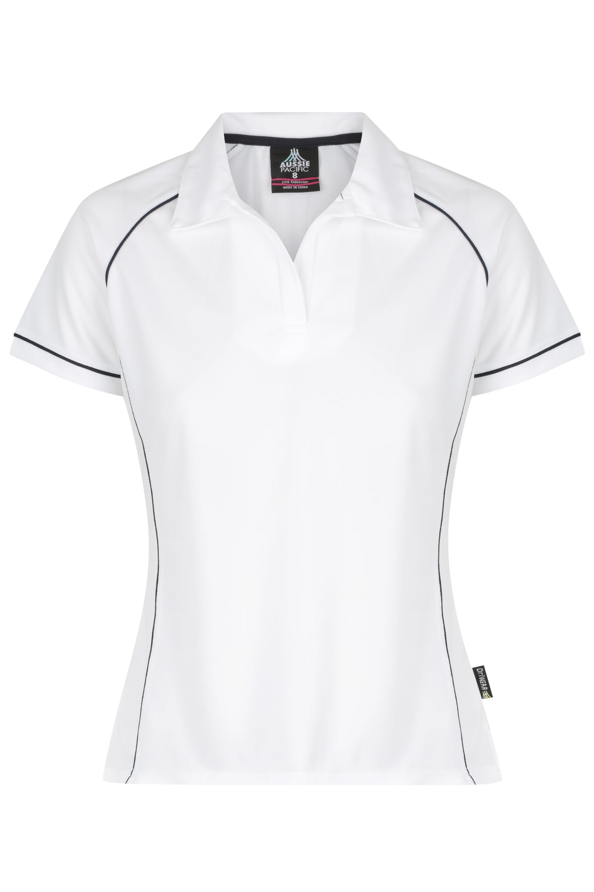 ENDEAVOUR LADY POLOS - V2310 - WHITE/NAVY