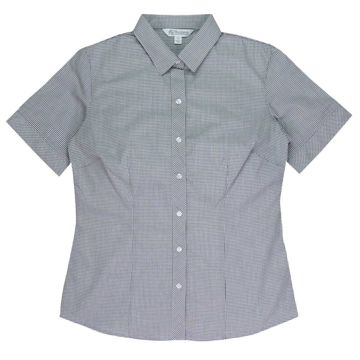 TOORAK LADY SHIRT SHORT SLEEVE RUNOUT - V2901S - BLACK/WHITE