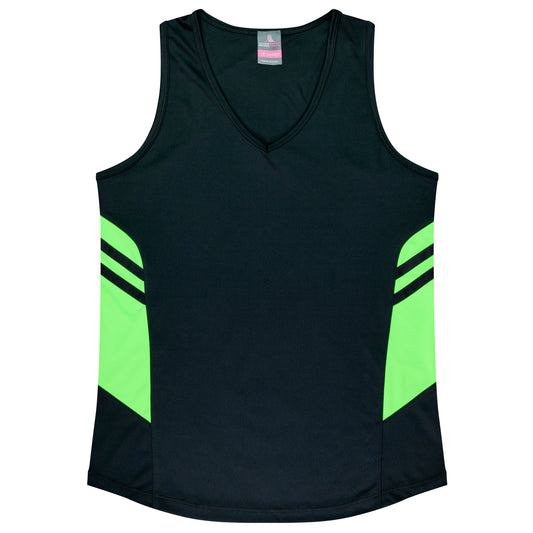 TASMAN LADY SINGLETS - V2111