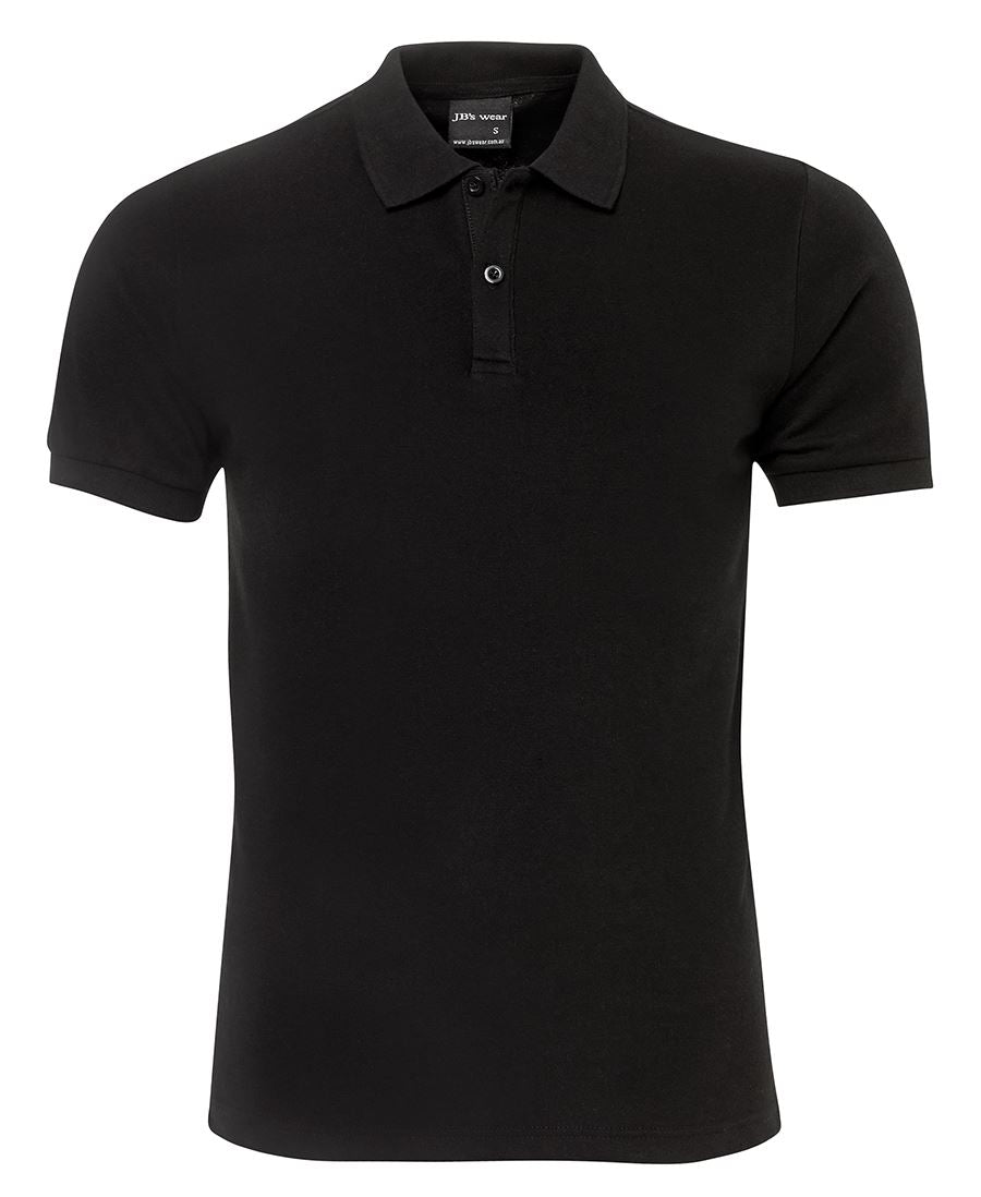 JB's FITTED POLO BLACK