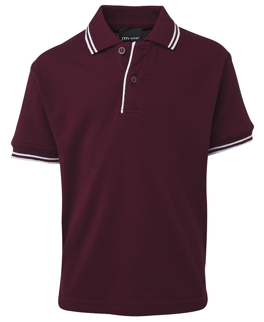 JB's KIDS CONTRAST POLO NAVY/GOLD
