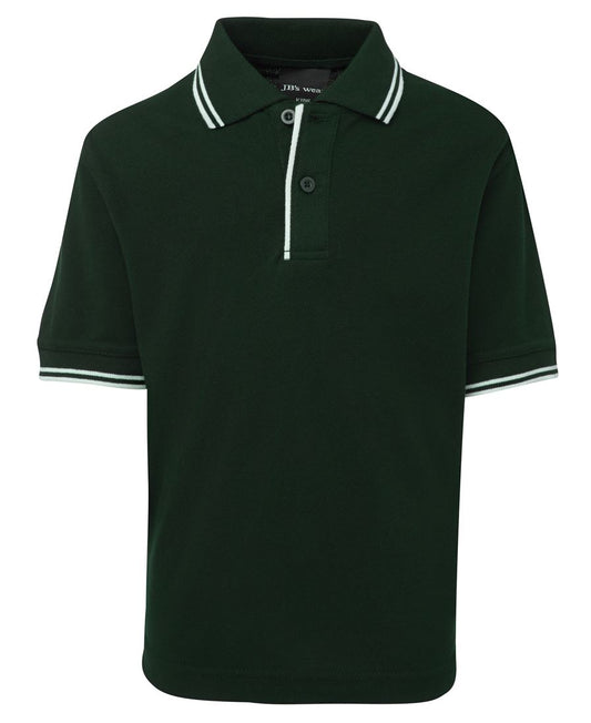 JB's KIDS CONTRAST POLO NAVY/GOLD