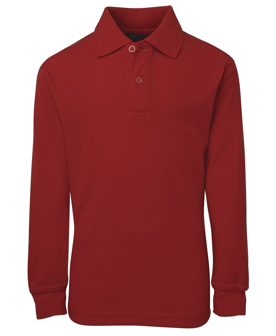JB's KIDS L/S 210 POLO RED
