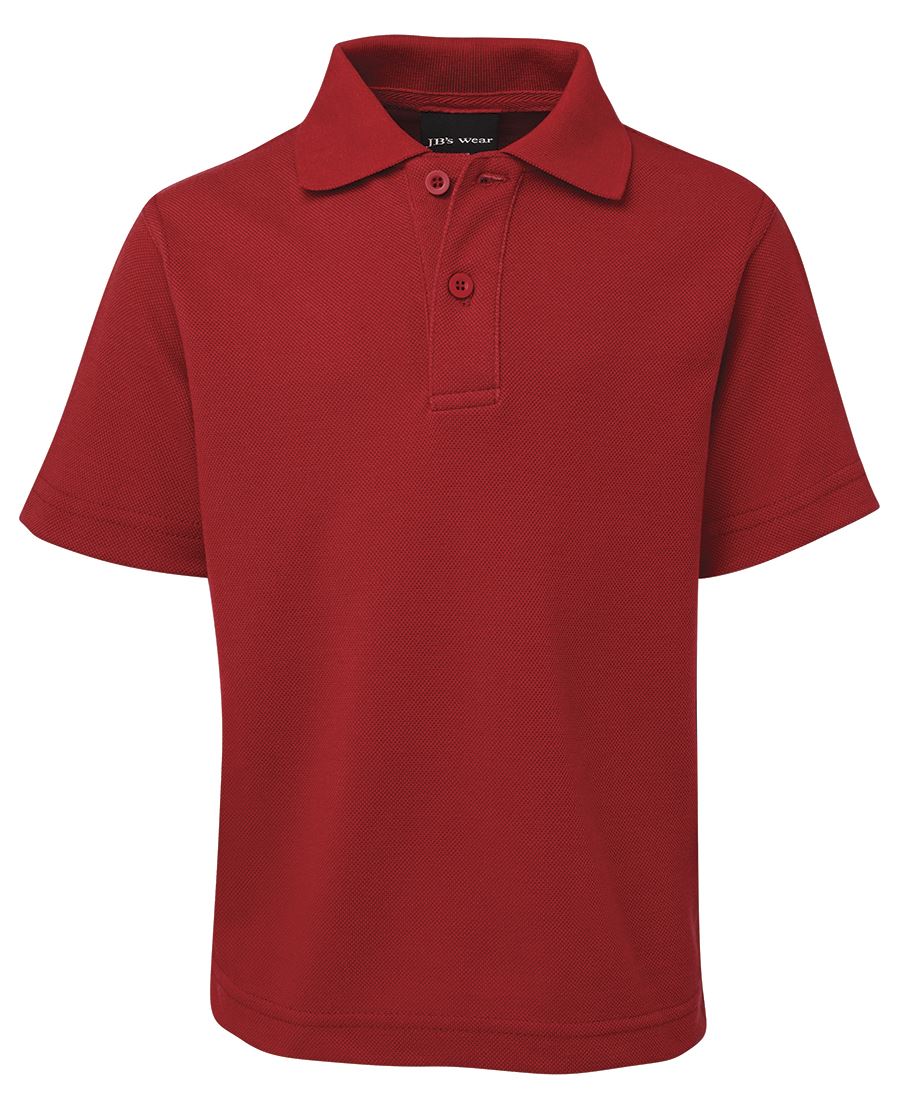 JB's KIDS S/S 210 POLO RED
