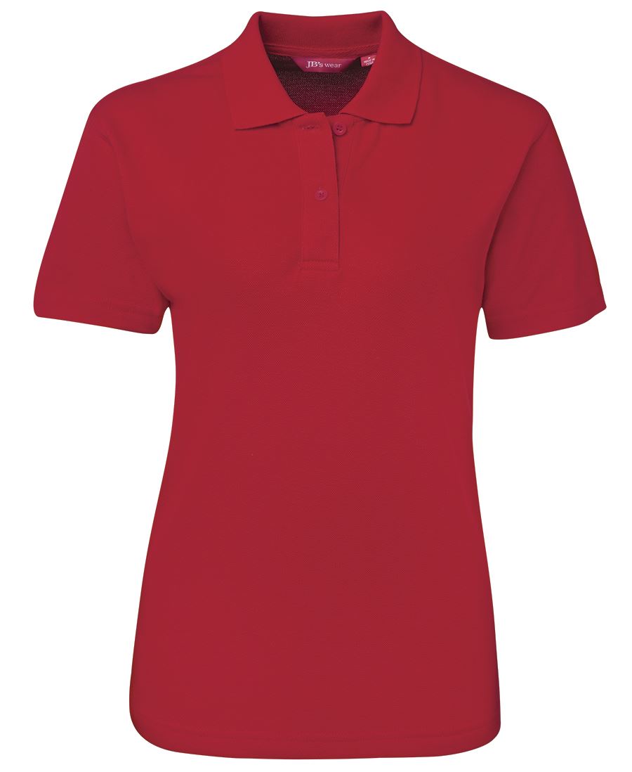 JB's LADIES 210 POLO RED