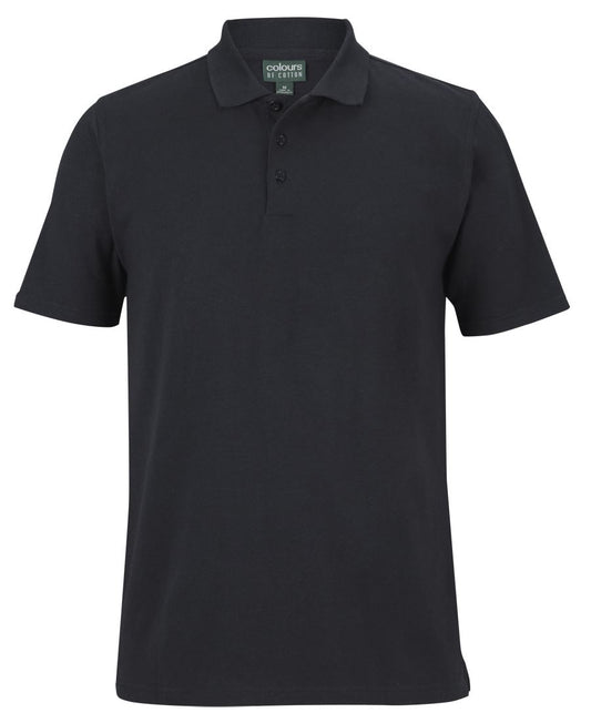 C of C S/S COTTON STRETCH POLO NAVY