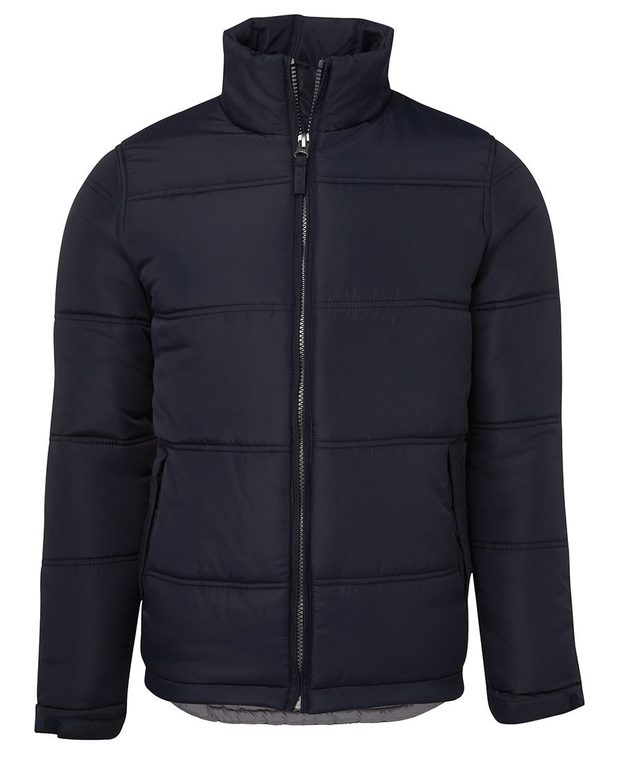 JB's ADV PUFFER JACKET NAVY/GREY