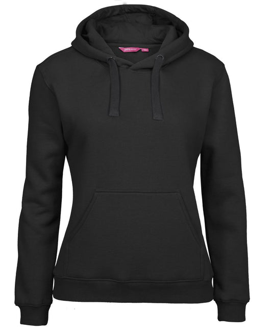 JB's LADIES FLEECY HOODIE NAVY