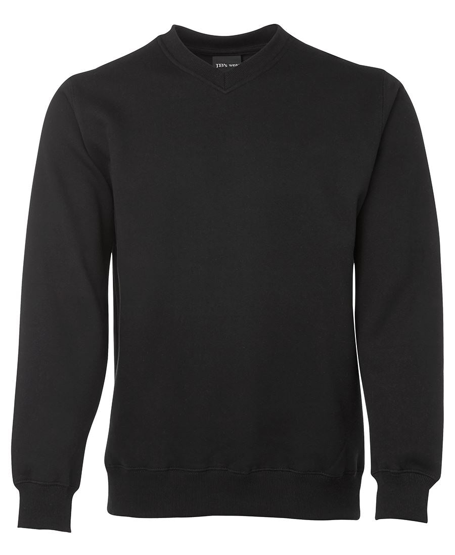 JB's V NECK FLEECY SWEAT NAVY