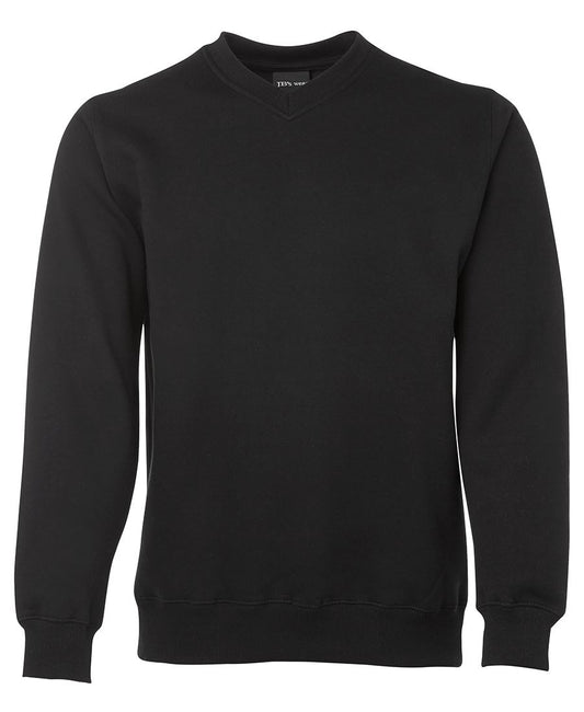 JB's V NECK FLEECY SWEAT NAVY