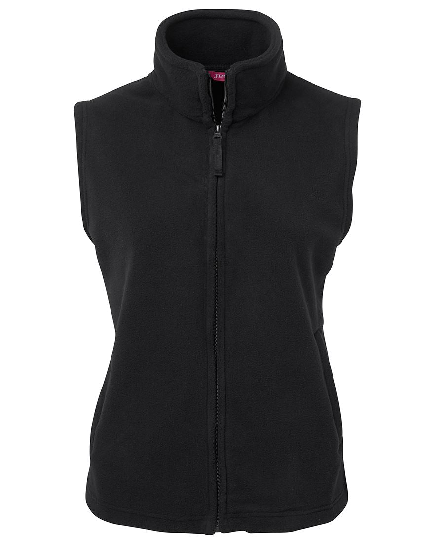 JB's LADIES POLAR VEST NAVY