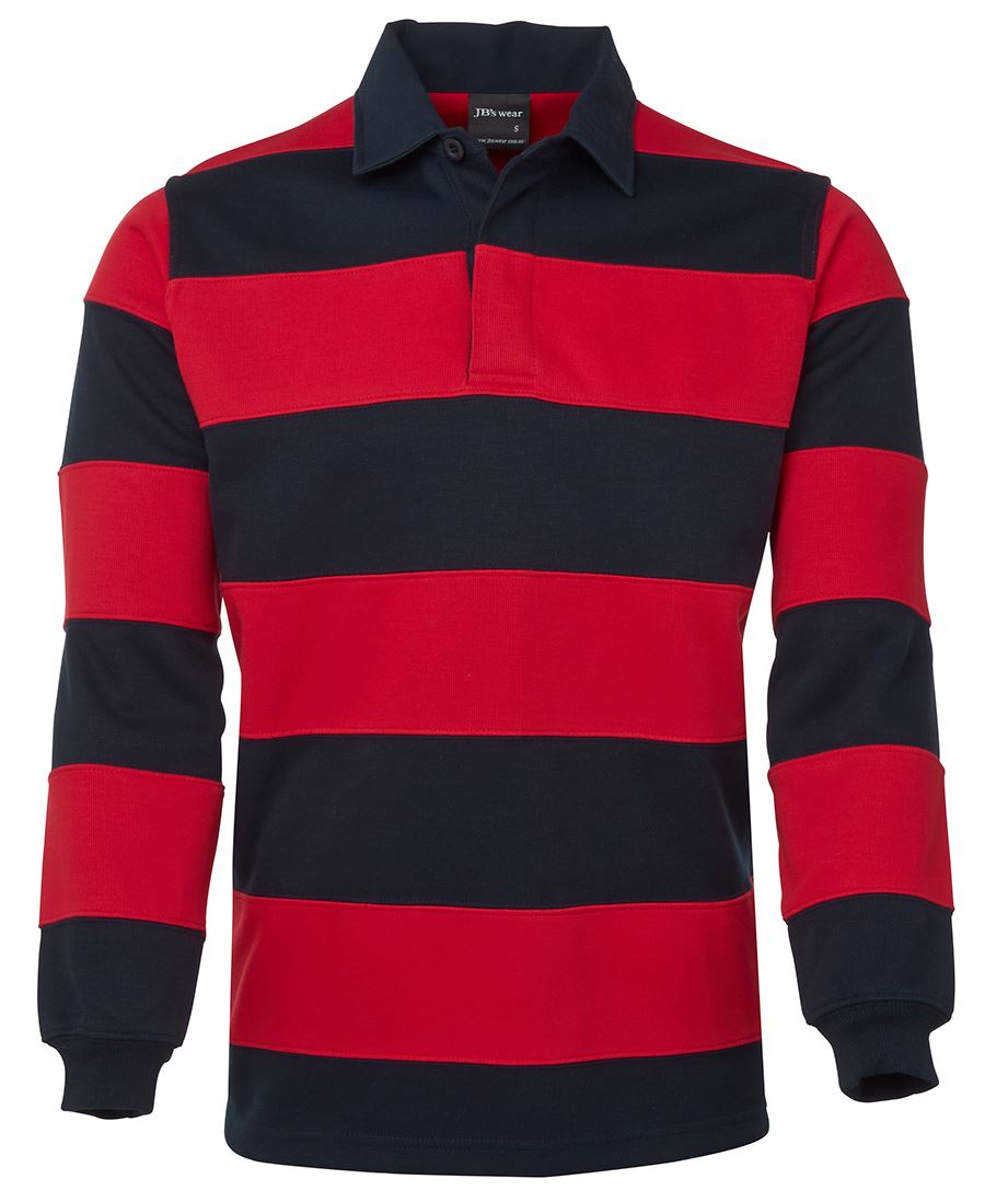 JB's RUGBY STRIPED NAVY/RED