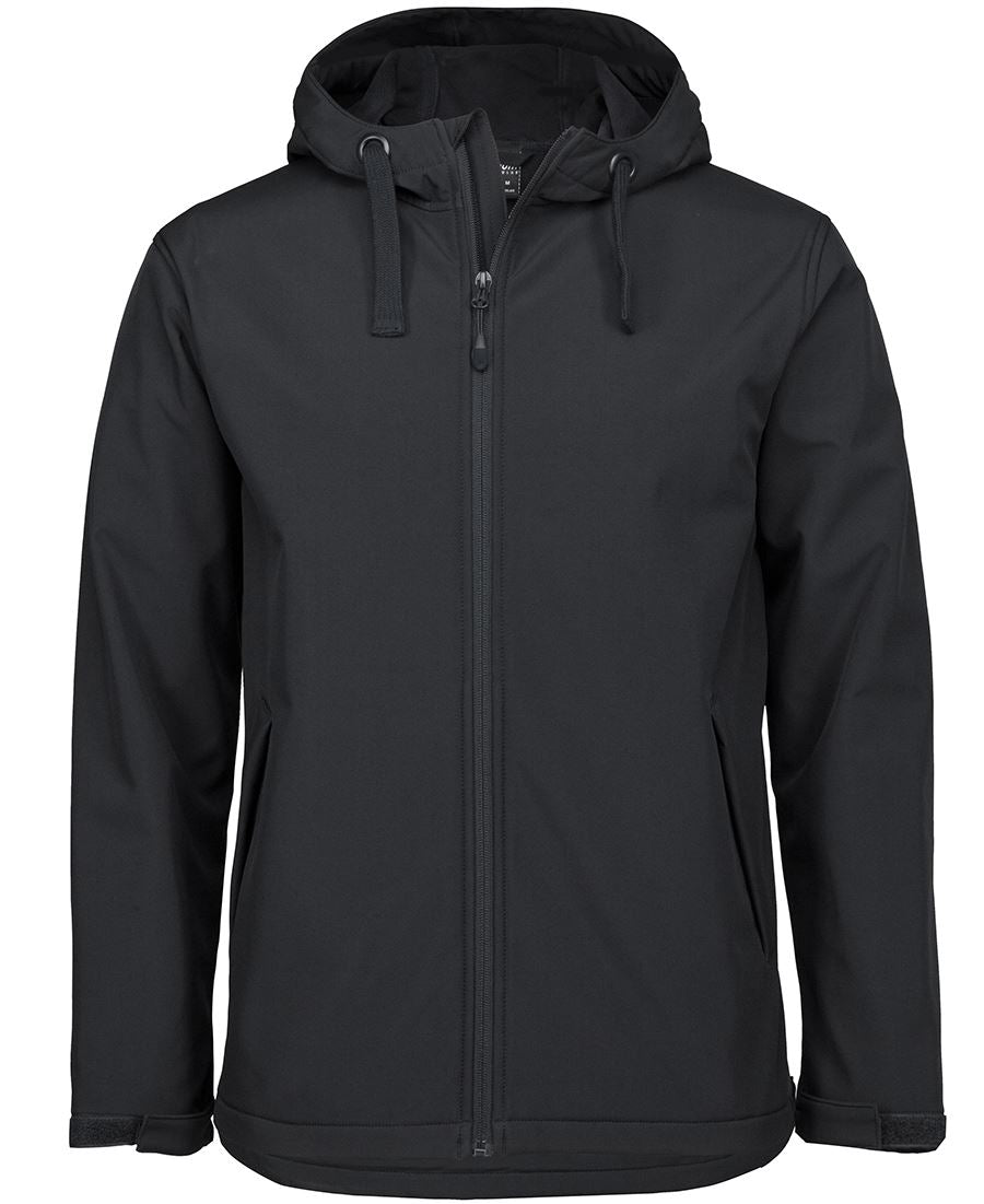 PDM THREE LAYER HOODED SOFTSHELL JACKET NAVY