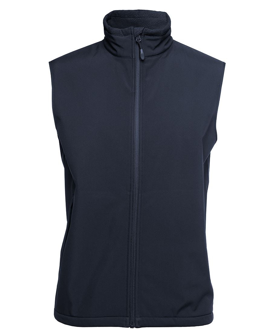 PDM THREE LAYER SOFTSHELL VEST NAVY