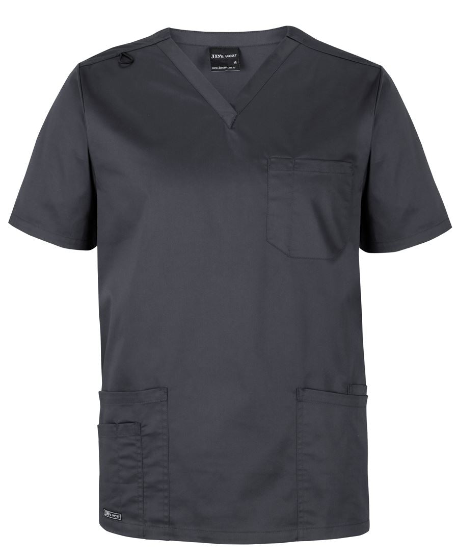 JB's UNISEX PREMIUM SCRUBS TOP NAVY