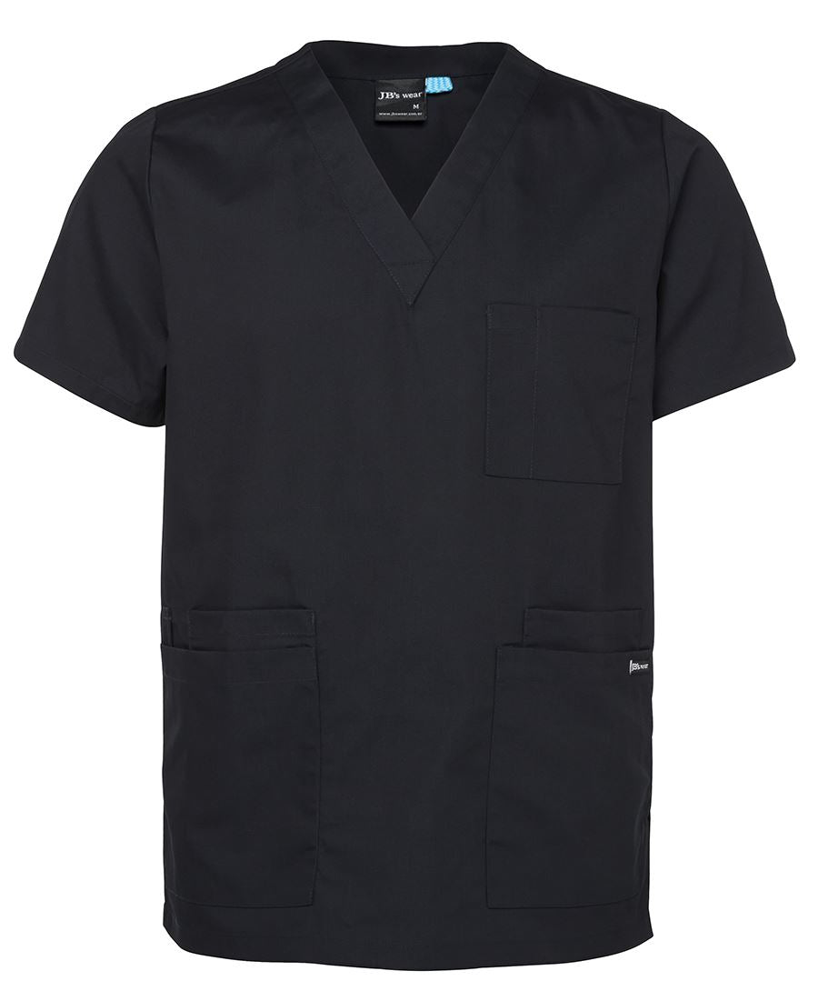 JB's UNISEX SCRUBS TOP NAVY