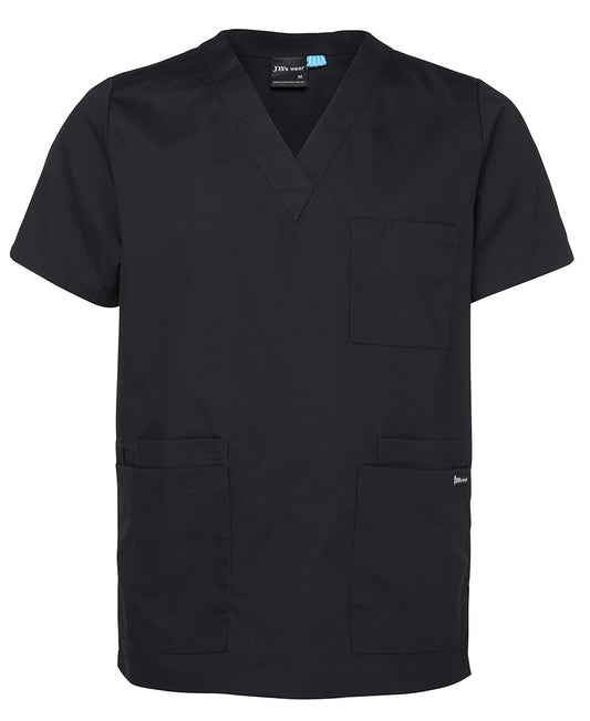 JB's UNISEX SCRUBS TOP NAVY
