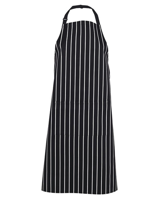 JB's BIB STRIPED APRON NAVY/WHITE