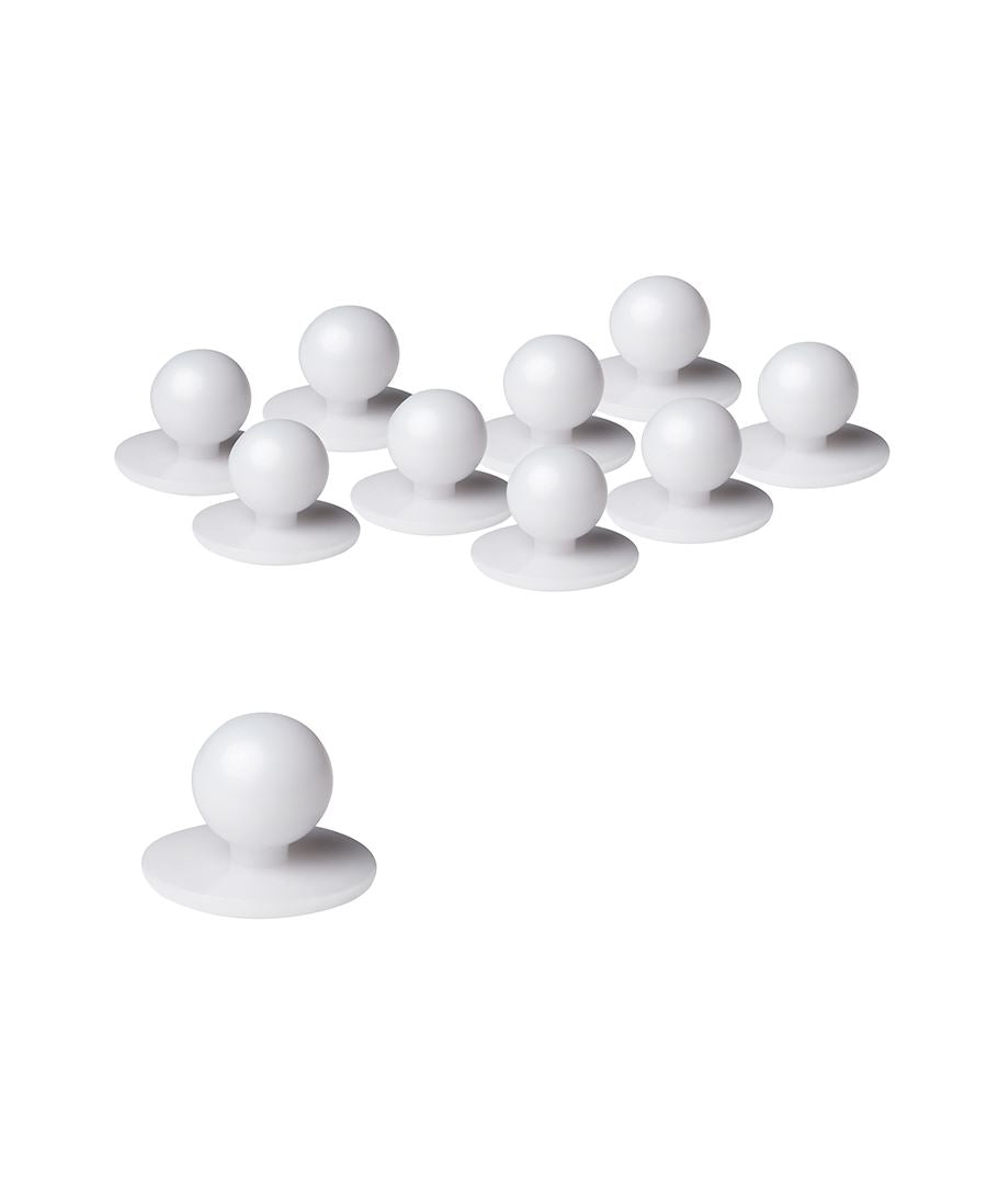 JB's CHEF'S BUTTON BLACK - ( 100pcs/poly bag )