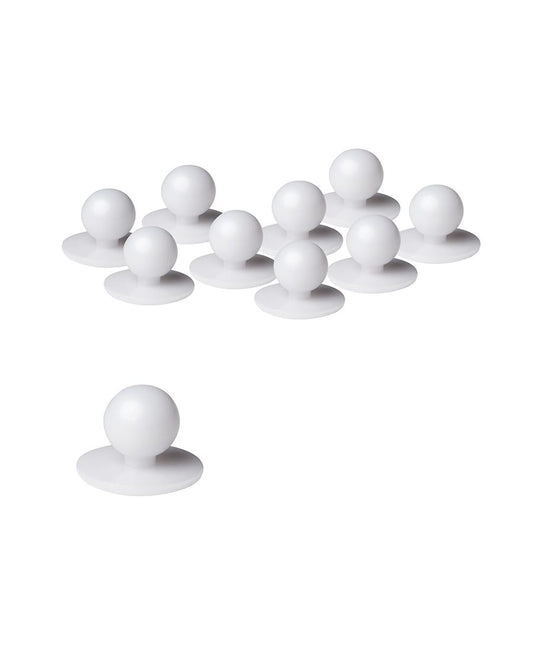 JB's CHEF'S BUTTON BLACK - ( 100pcs/poly bag )